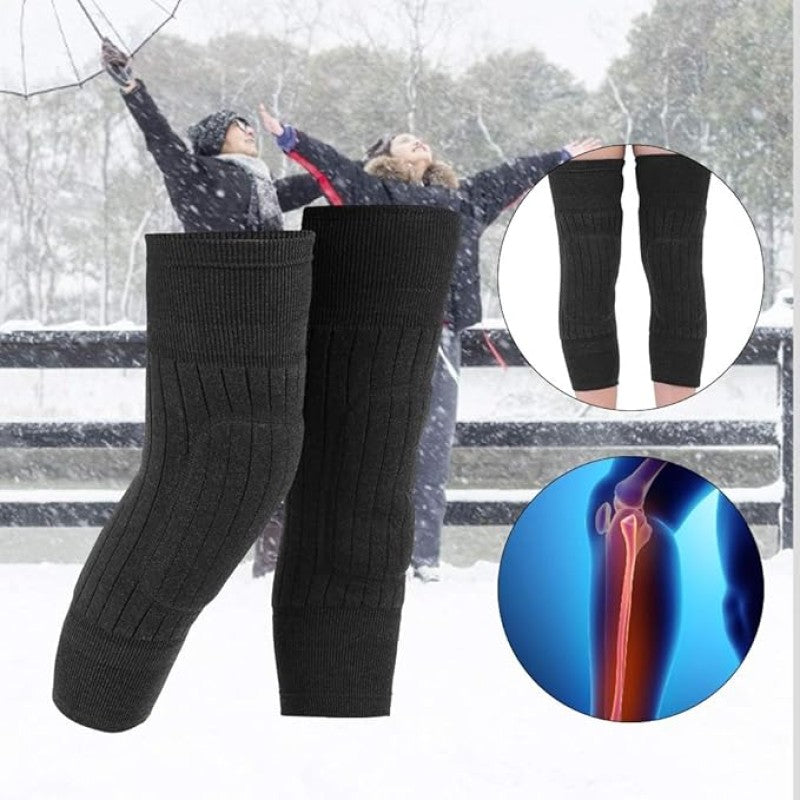 Knee  Warmer - Woolen Elastic Knee Pain Re-leaf Pads For Men & Women