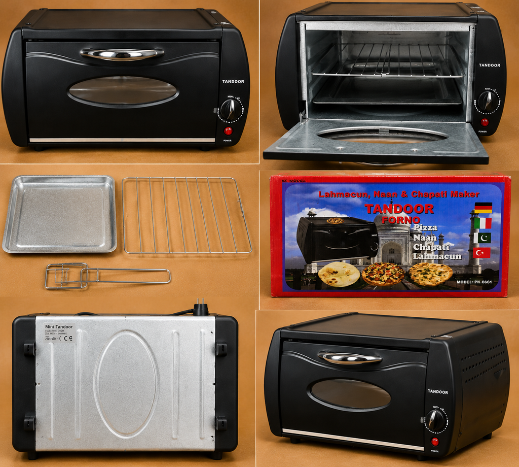 Electric Tandoor Oven 2100W (Roti, Naan & Pizza)