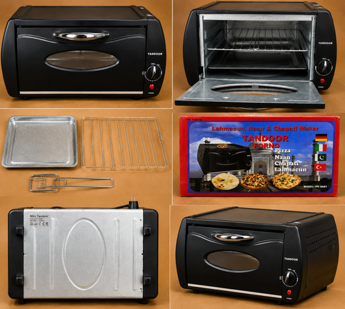 Electric Tandoor Oven 2100W (Roti, Naan & Pizza)