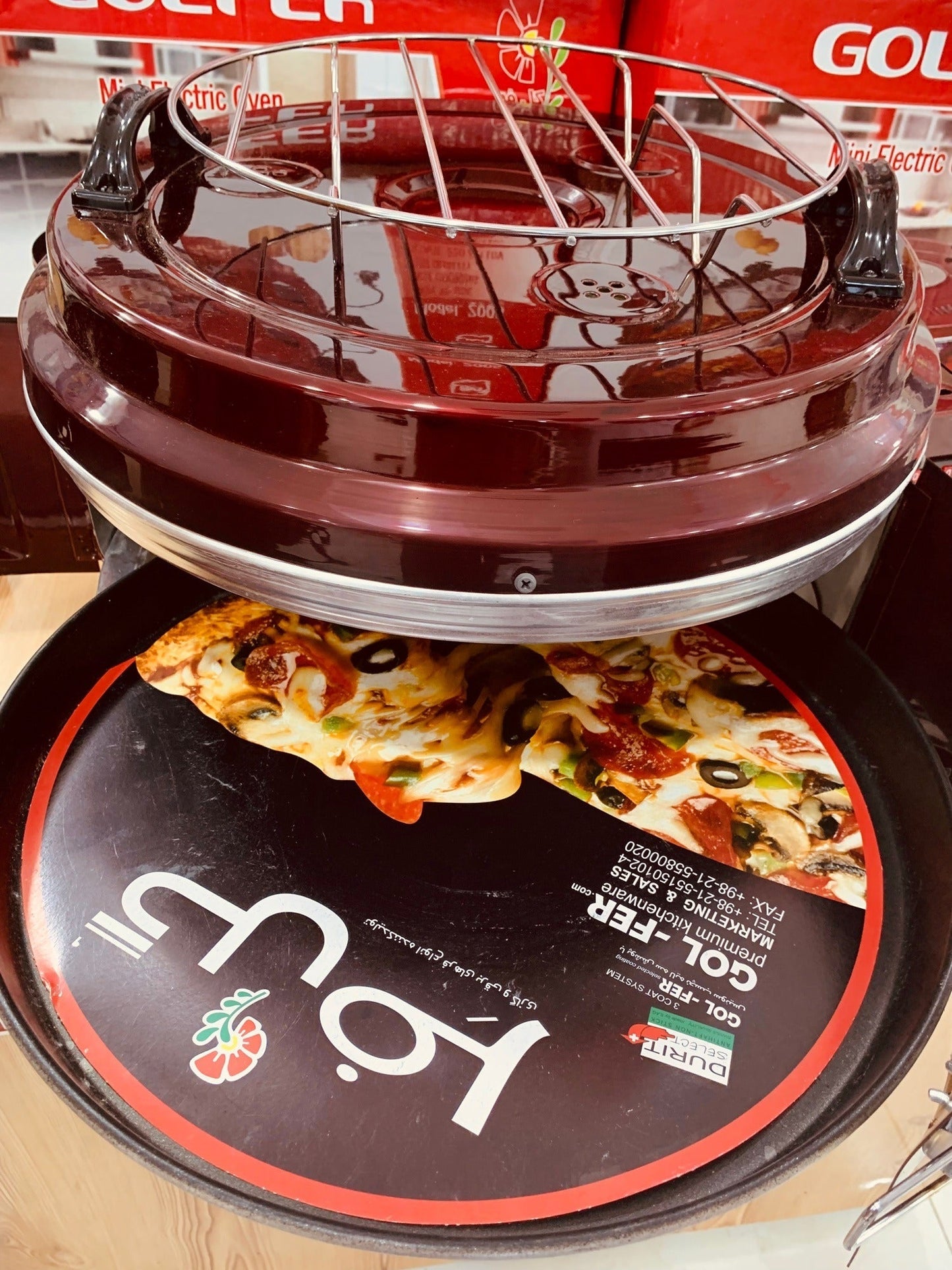 Imported Electric Oven 1100W – (Roti making,  baking, roasting, and toasting)