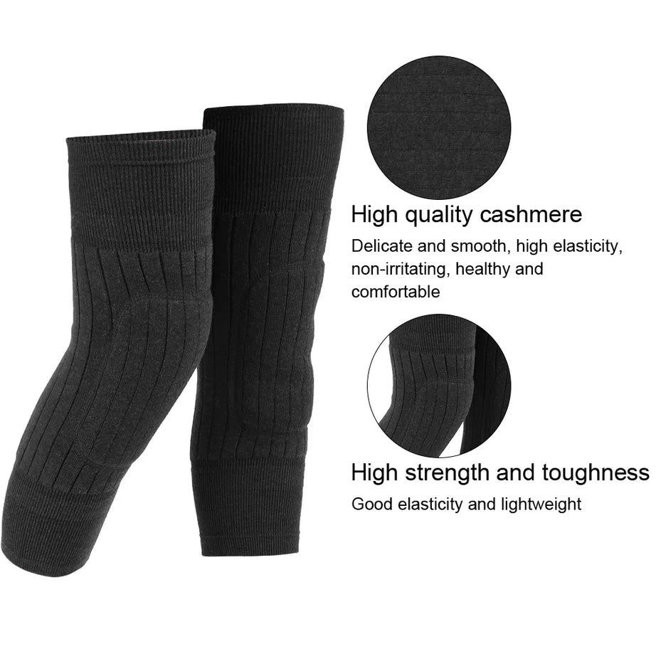 Knee  Warmer - Woolen Elastic Knee Pain Re-leaf Pads For Men & Women