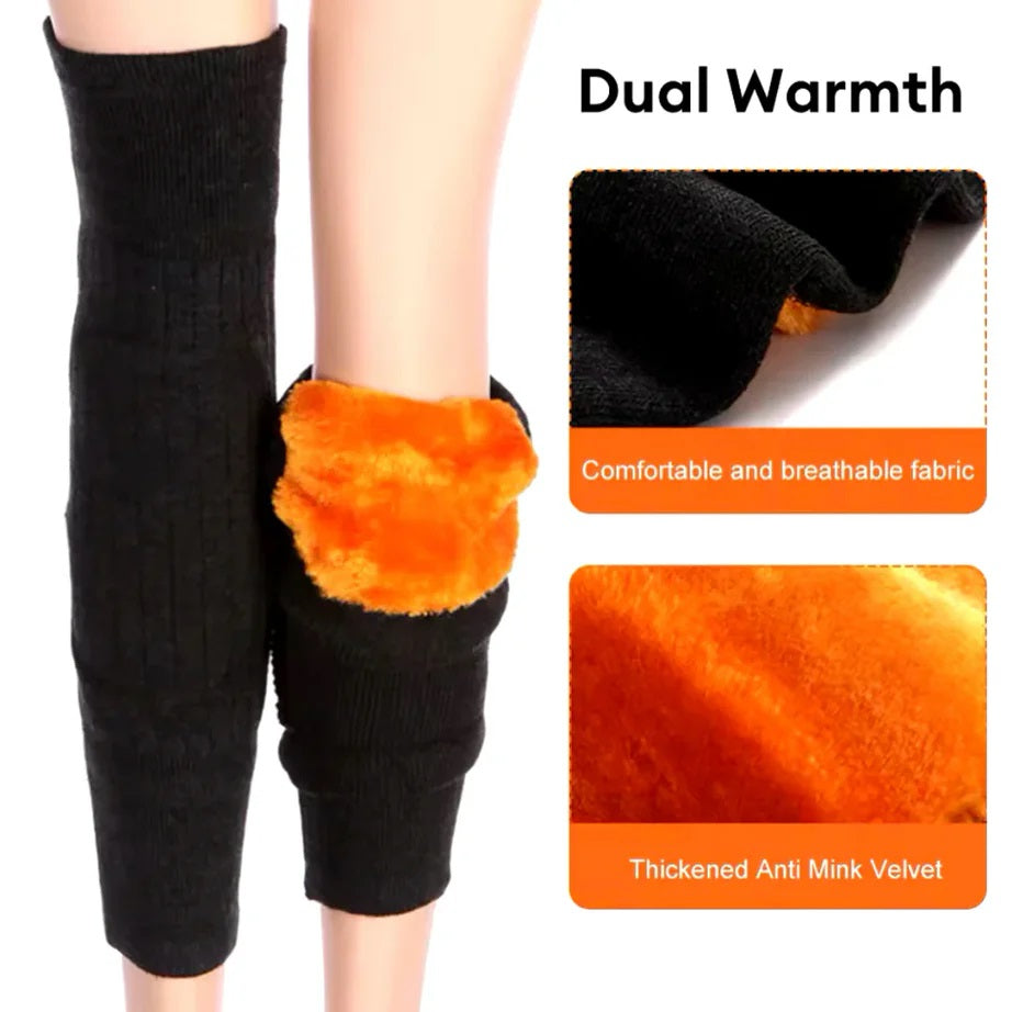 Knee  Warmer - Woolen Elastic Knee Pain Re-leaf Pads For Men & Women