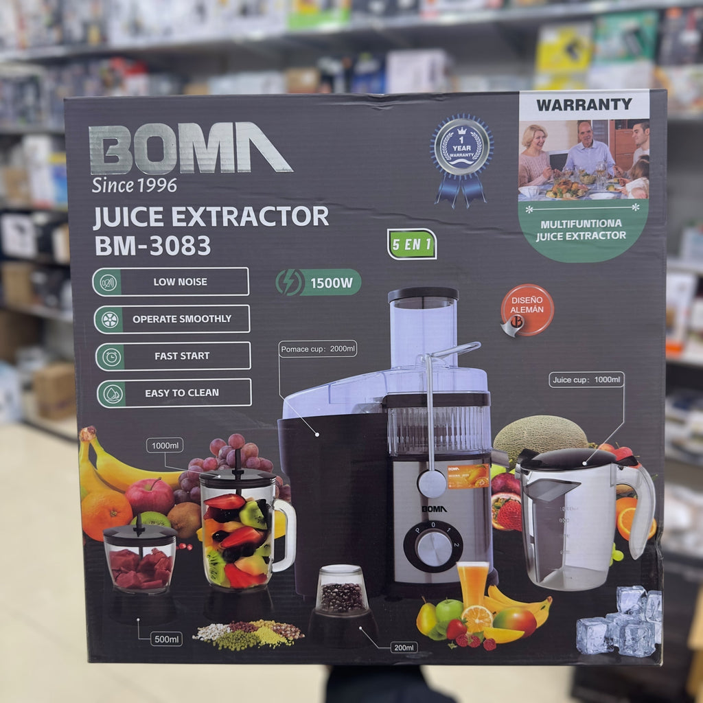 Boma Powermax 5 in 1 Food Factory BM-3083 (German Brand)