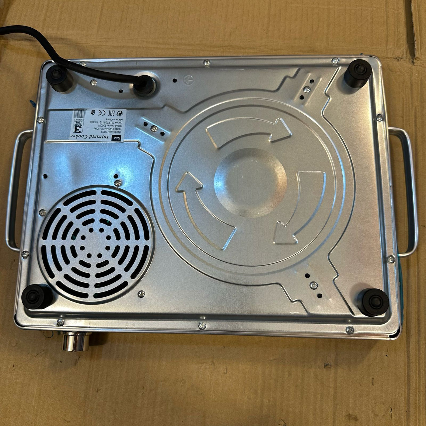 🔥 RAF Infrared Electric Infrared Hot plate (cooker) R.8003 — Powerful, Safe & Stylish