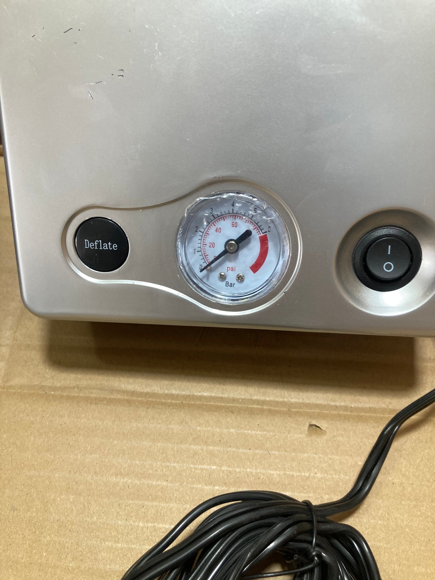 Toyota Tire Inflator/Air Compressor With 3 High Air Flow Nozzles & Adaptors