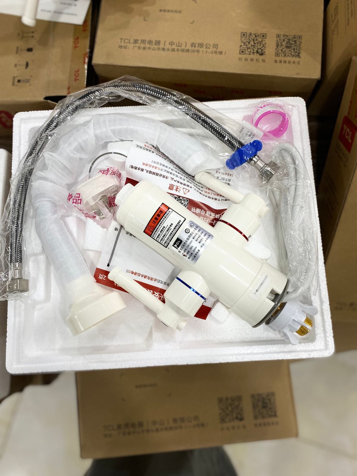 TCL electric water faucet, hot and cold heat dual -use fast heating water heater kitchen toilet kitchen kitchen treasure