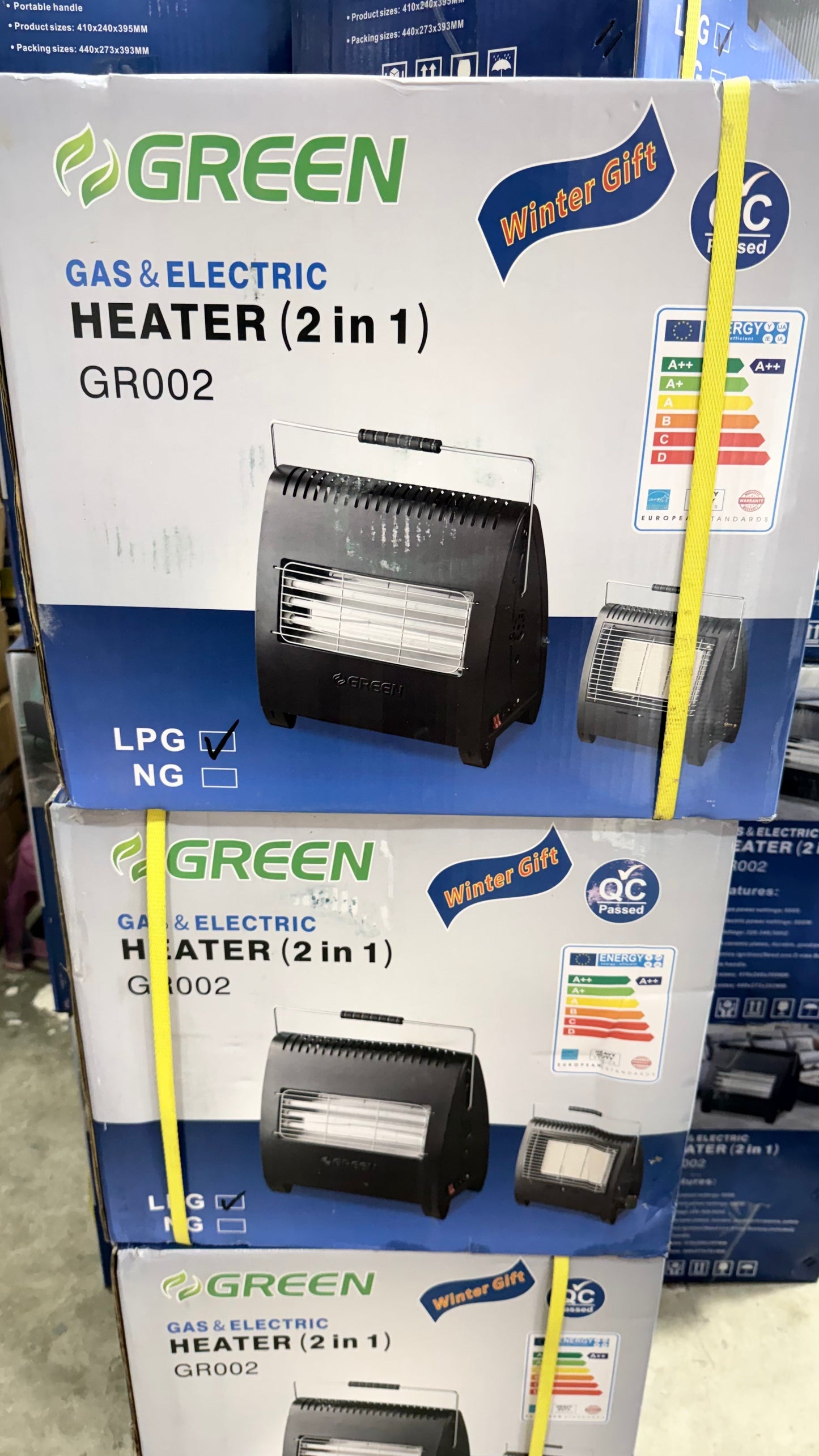Green GR-001 2-in-1 (Gas+Electric) Room Heater Fine Quality