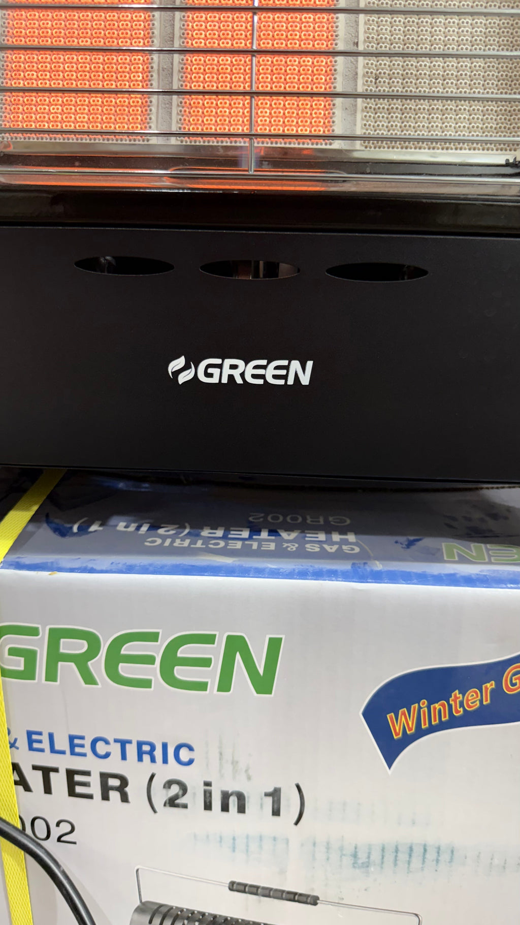 Green GR-001 2-in-1 (Gas+Electric) Room Heater Fine Quality