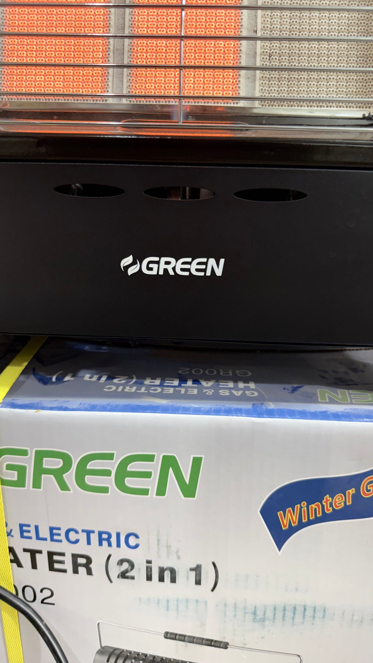 Green GR-001 2-in-1 (Gas+Electric) Room Heater Fine Quality