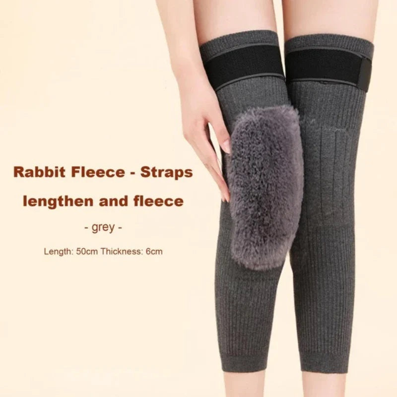 Knee  Warmer - Woolen Elastic Knee Pain Re-leaf Pads For Men & Women