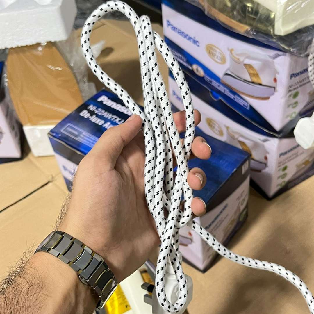 Panasonic Dry Iron 1000W - Non-Stick Soleplate, Swivel Cord