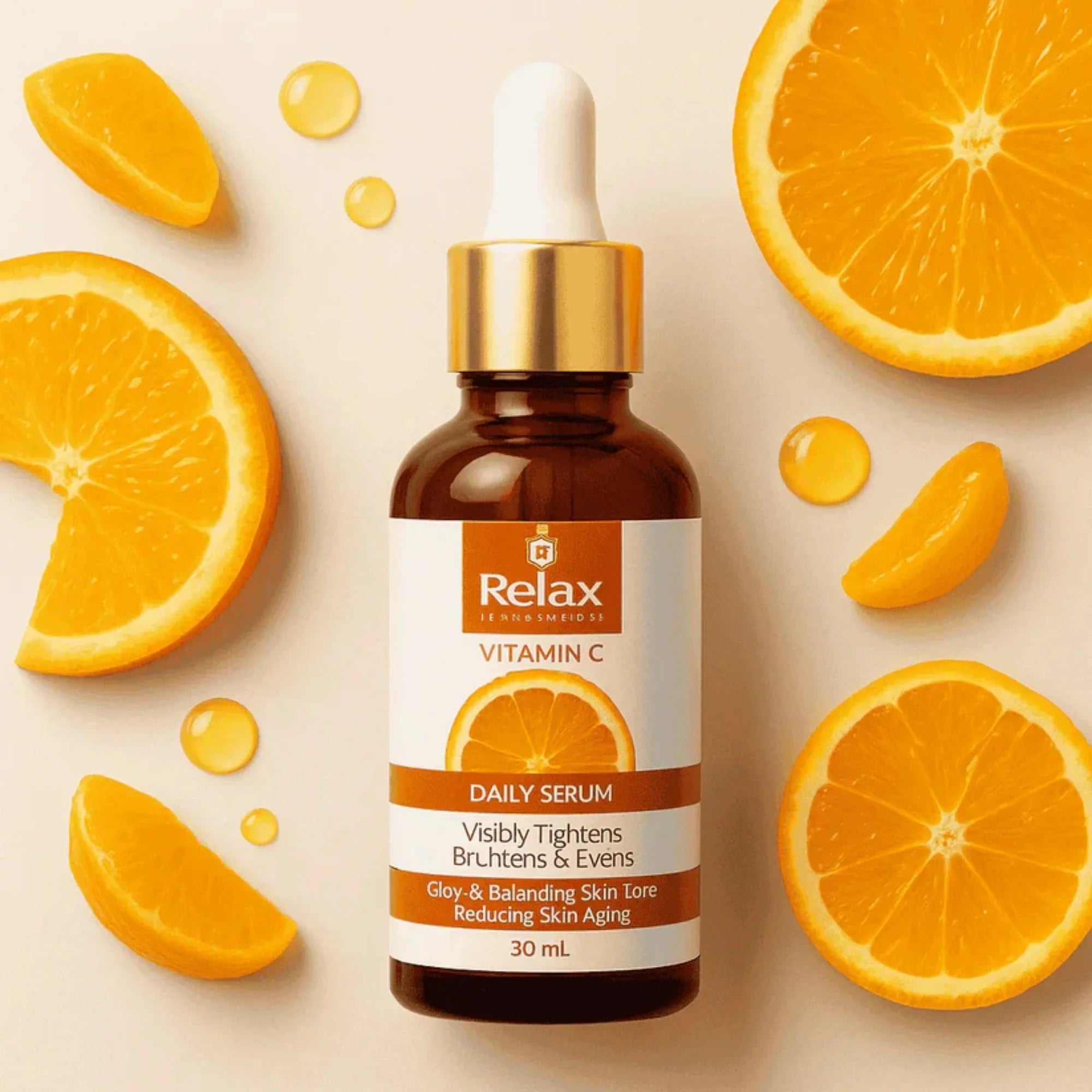 Relax UK Vitamin C Face Serum 30ml (Imported)