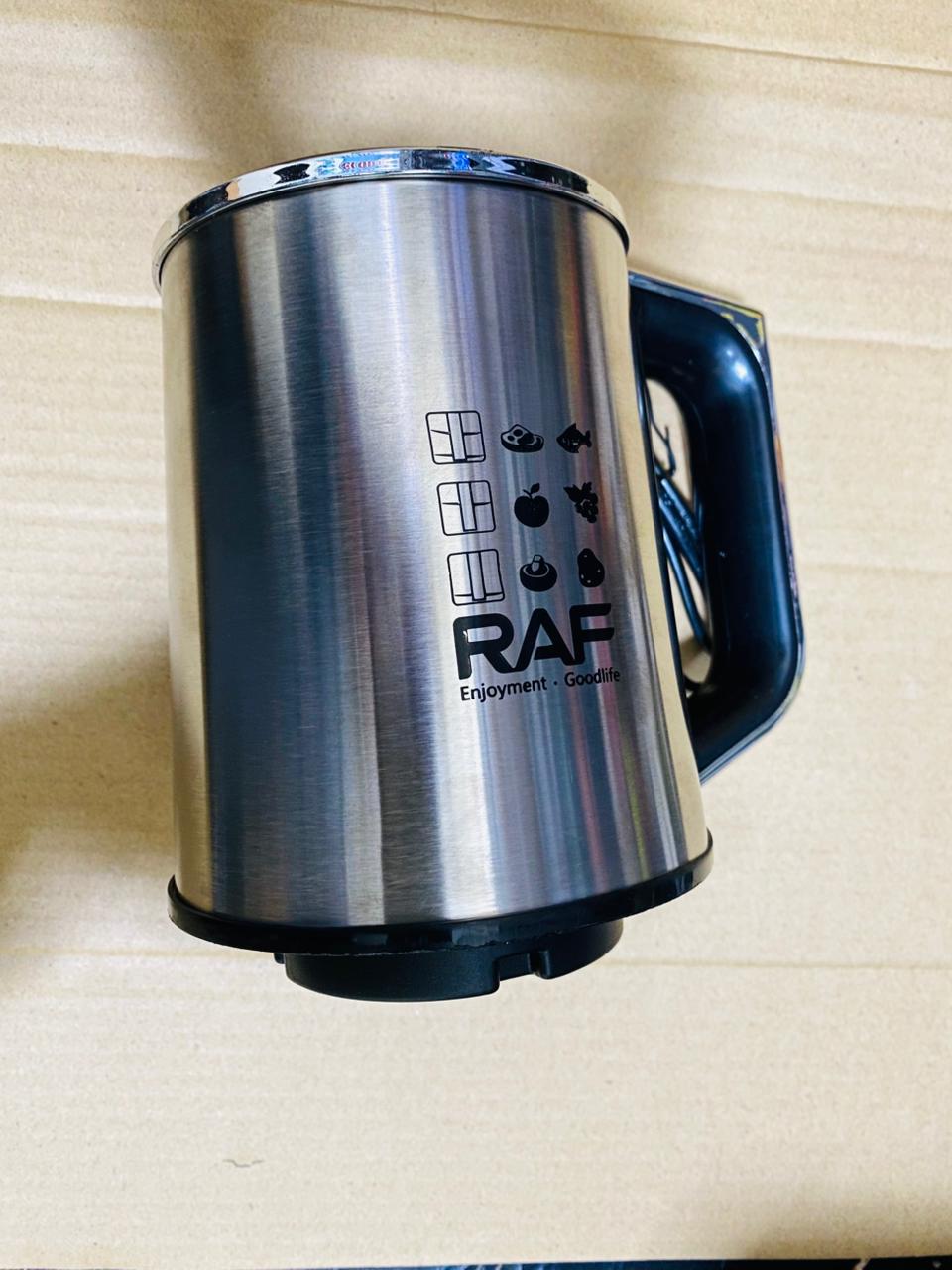 RAF Food Chopper (Meat & Vegetable Chopper) 3 Litre Steel Bowl
