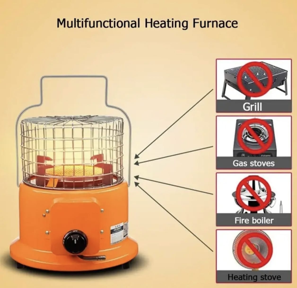 "Alkhalij Premium Heater & Stove: Ultimate Comfort for Your Home"