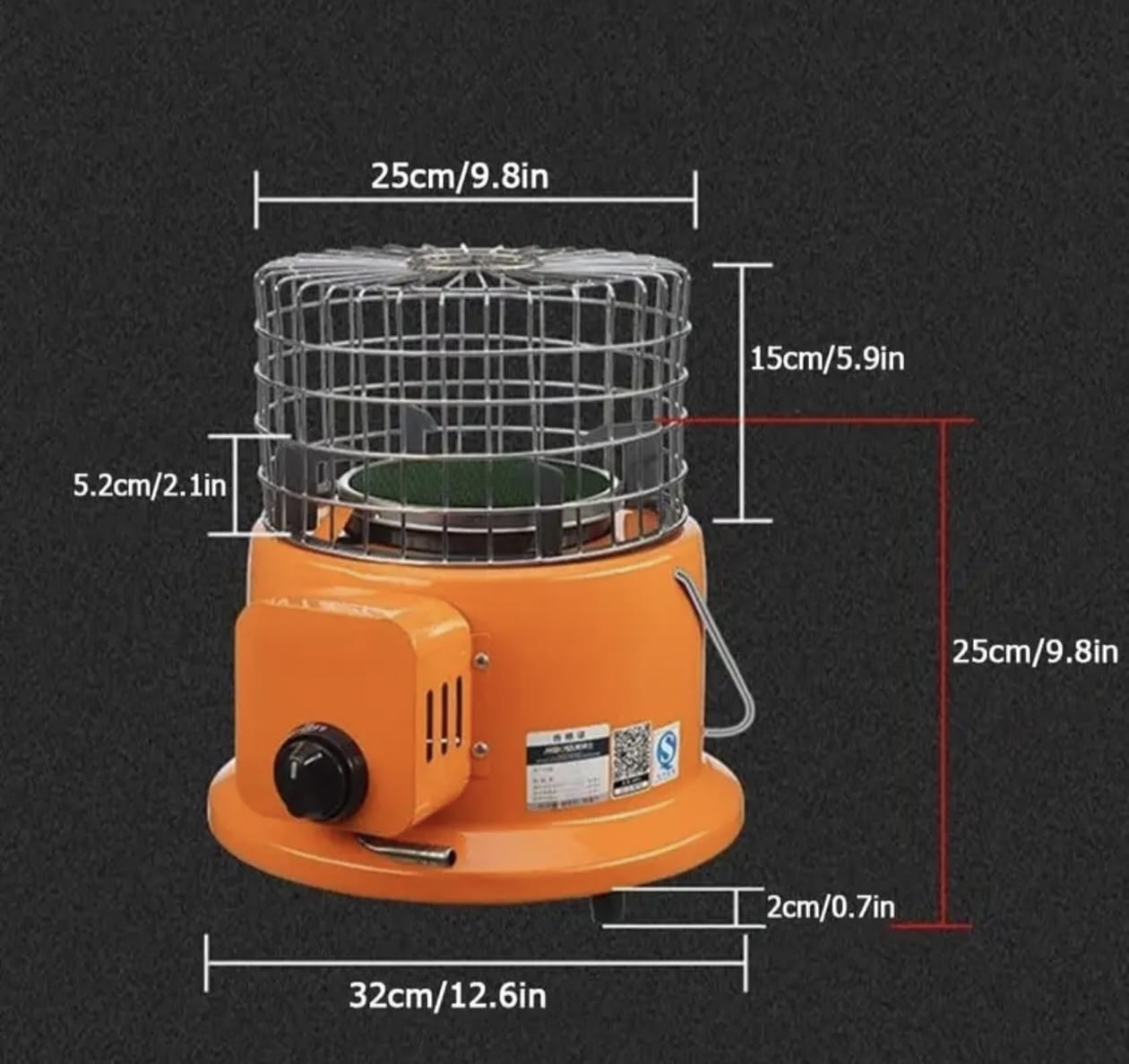 "Alkhalij Premium Heater & Stove: Ultimate Comfort for Your Home"