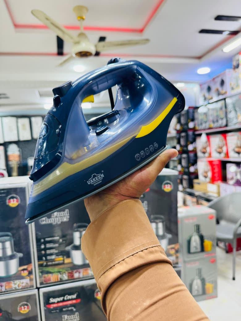 Uakeen 350ml Steam Iron German Lot Ceramic Soleplate