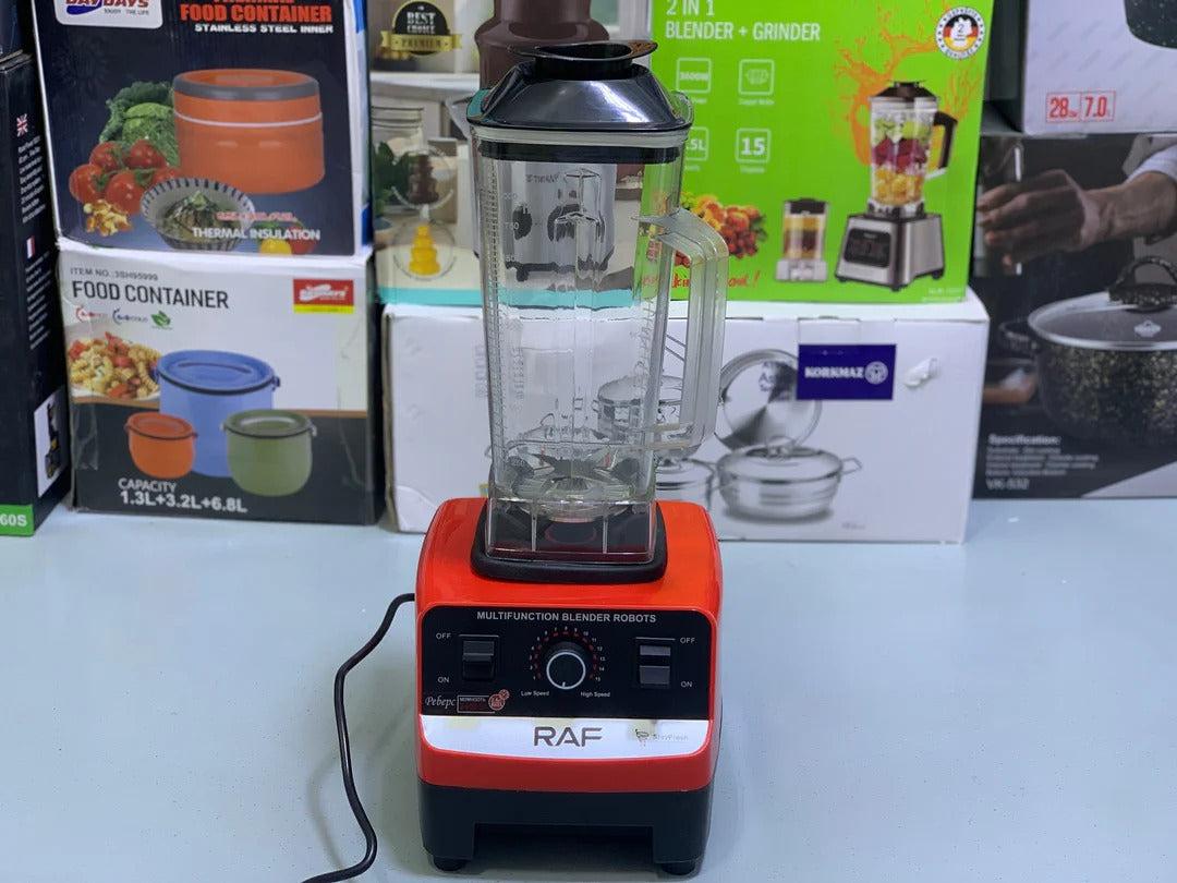 RAF Electric 2-in-1 Blender & Grinder – 2.5L Large Capacity, Powerful Multi-Purpose Mixer