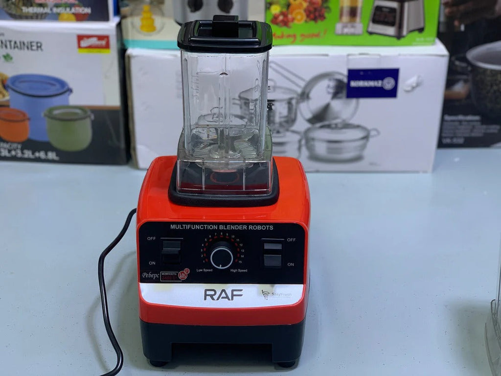 RAF Electric 2-in-1 Blender & Grinder – 2.5L Large Capacity, Powerful Multi-Purpose Mixer