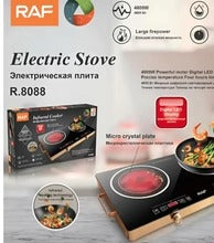 RAF Electric & solar Infrared Cooker R.8808 Double Burner 7000 Watts