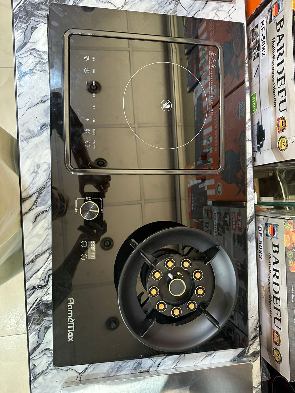 Gas Hob Burner with Dual Power Operation (Gas + Electric) | Designed in Germany