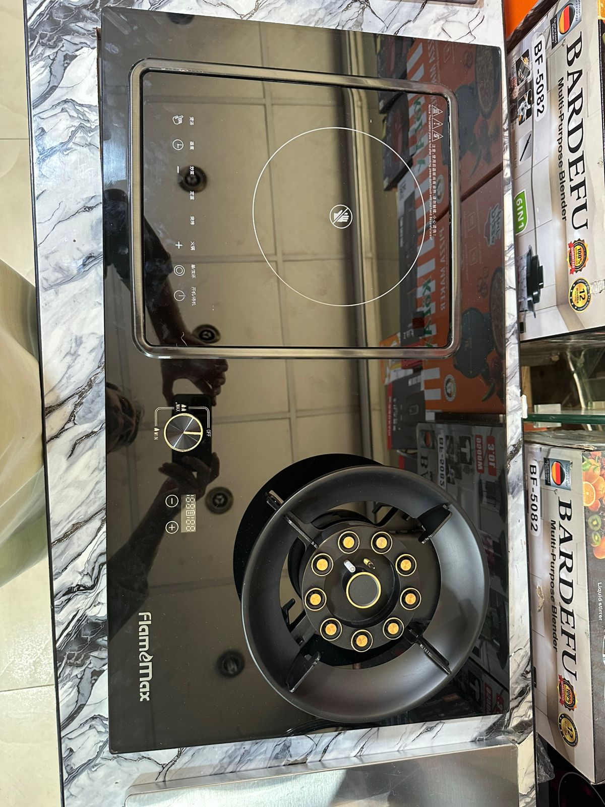Gas Hob Burner with Dual Power Operation (Gas + Electric) | Designed in Germany