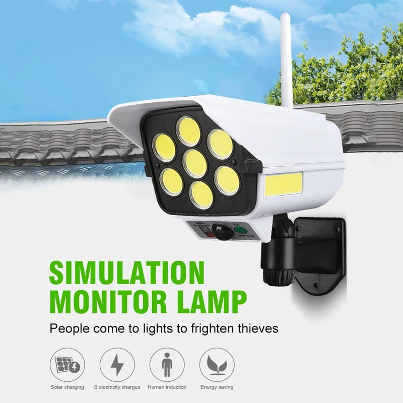 Solar Street Sun Rechargeable Led Light - Wall Lamp With Remote Control